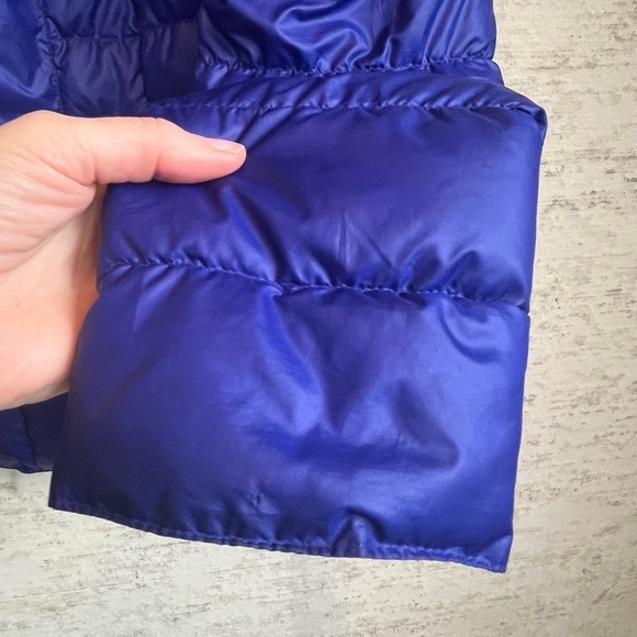 Kenneth Cole Winter Puffer Jacket Duck Down & Waterfowl Feathers Sz Large Purple - Picture 4 of 16